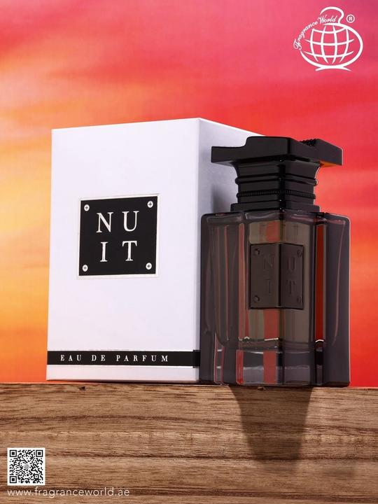 Actual product image Ameer Al Oud Fragrance World Nuit Eau De Parfum 80ml (Eau de parfum, 80 ml)