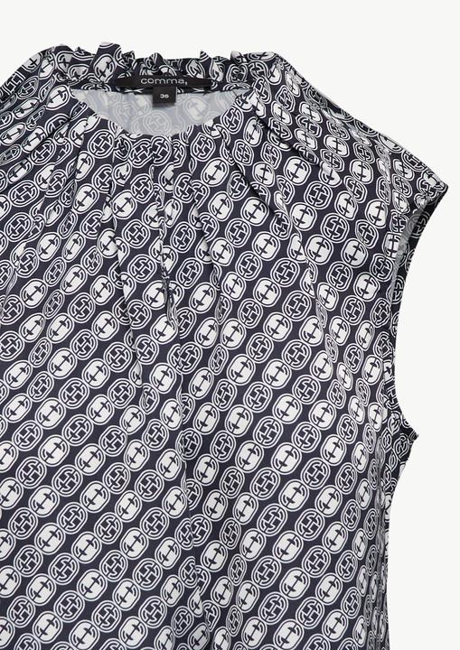 Produktbild Comma Bluse Satin-Bluse mit Raffung (32)