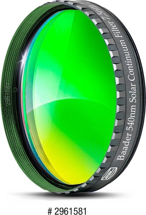 Produktbild Baader Planetarium 7,5nm SC 2 Filter (540nm)