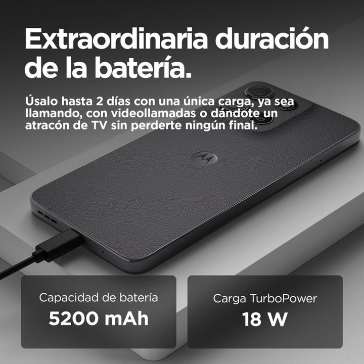 Actual product image Motorola Moto G15 (128 GB, Gravity Gray, 6.72", Dual SIM, 4G)