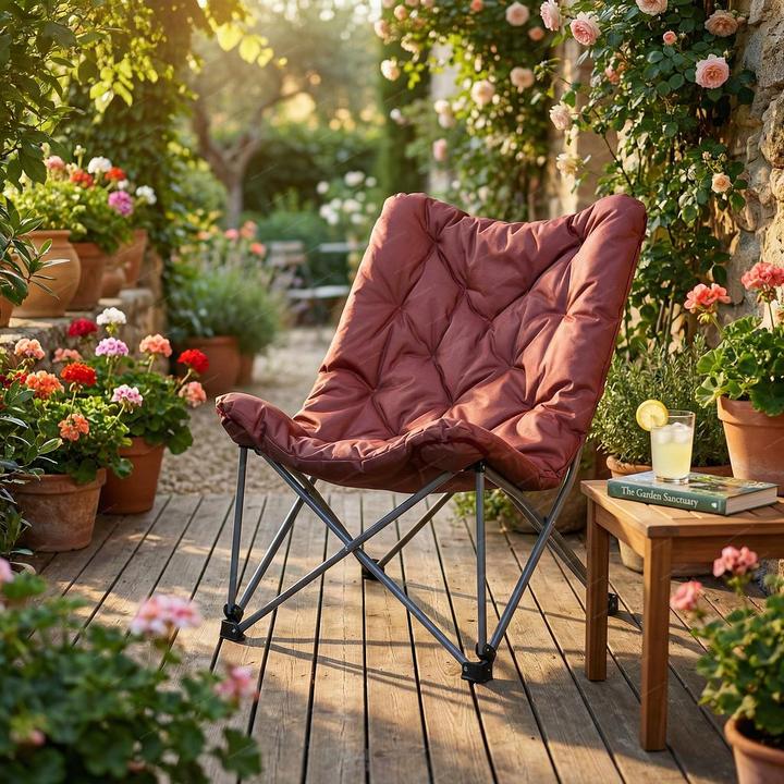 Produktbild Redcliffs Campingstuhl Butterfly mit Polsterung