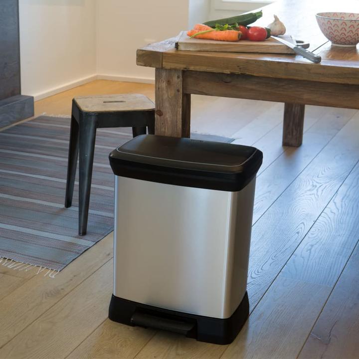Actual product image Curver Metallic Deco Bin 30L Mülleimer (30 l)