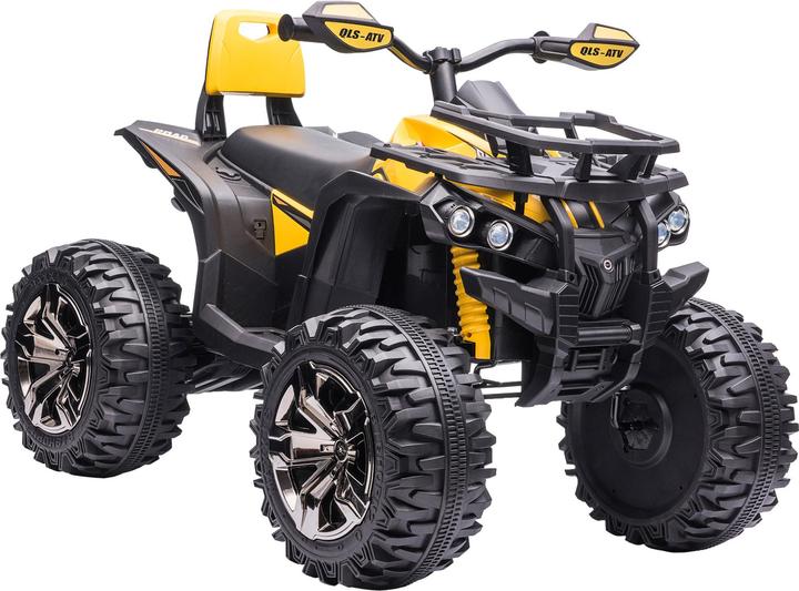 Homcom Electric quad ATV children's vehicle with LED front light and MP3 USB (12 V)