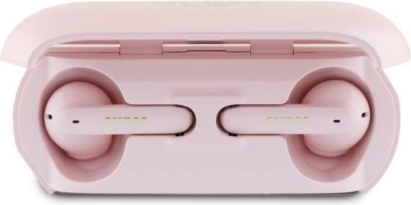 Produktbild Guess Kabellose Kopfhörer Elongated Metallic ENC TWS Bluetooth Headset - Rosa (26 h, Kabellos)
