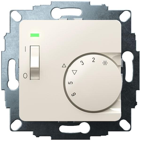 Eberle Controls Eberle UTE 1015-RAL1013-G-50 Termostato ambiente da incasso da 5 a 30°C, Termostato, Bianco