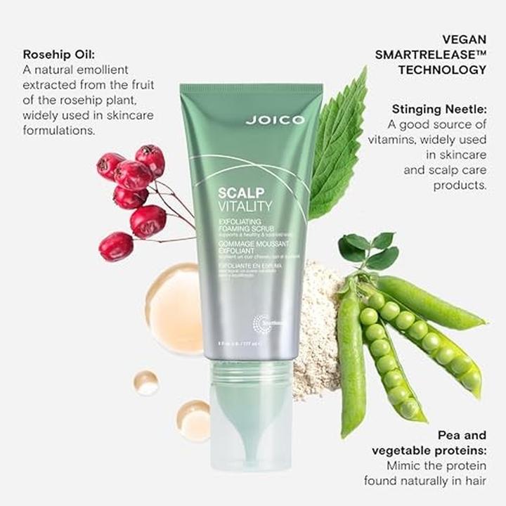 Image du produit Joico Scalp Vitality Exfoliating Foaming Scrub (177 ml)
