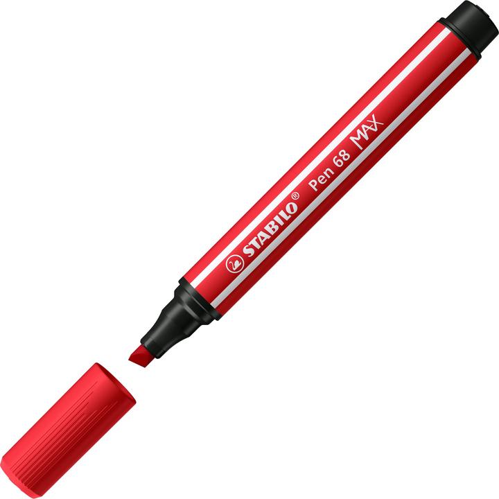 Image du produit STABILO Pen 68 Max rouge carmin (Carmin, 1 x)