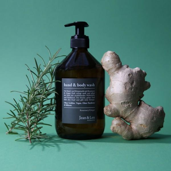 Actual product image Jean & Len Hand and body soap (500 ml)