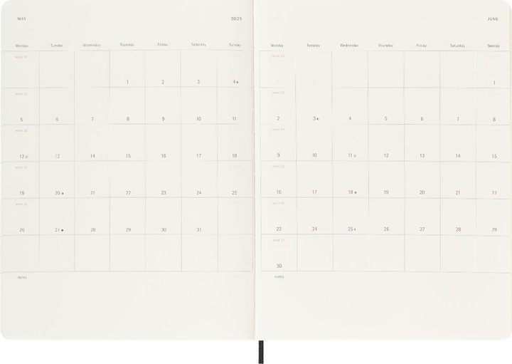 Actual product image Moleskine Notebook (19 x 25 cm, English)