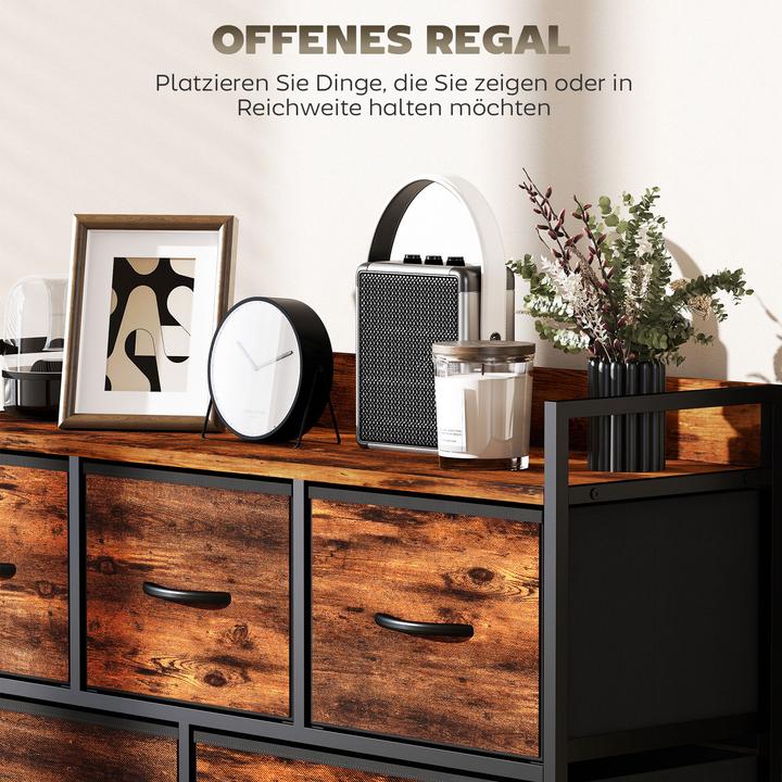 Image du produit Homcom Commode (98 x 29 x 63 cm)