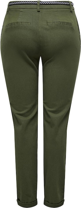 Actual product image Only Slim Fit Mid Waist Chino Trousers Chino Trousers (W36/L34)