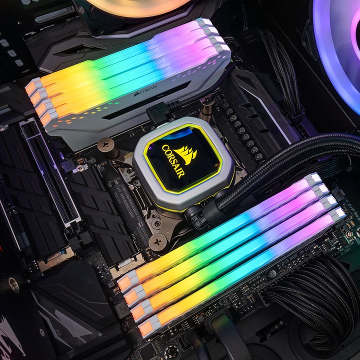 Produktbild Corsair Vengeance RGB Pro (2 x 8GB, 3200 MHz, DDR4-RAM, DIMM)