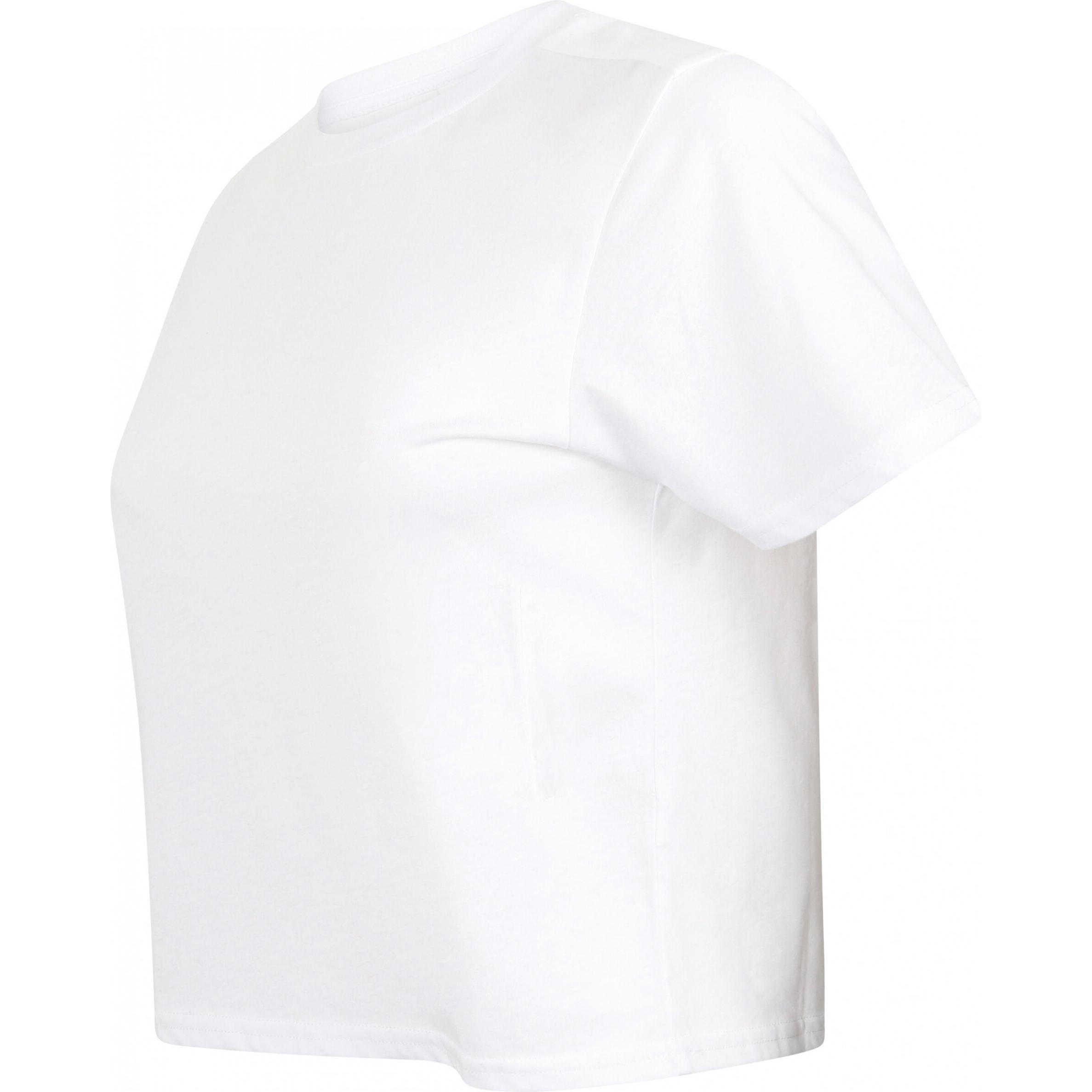 Thumbnail - Skinni Fit, Damen, Shirt, T-Shirt court quadratischer Schnitt Frau, Weiss, (XXS)