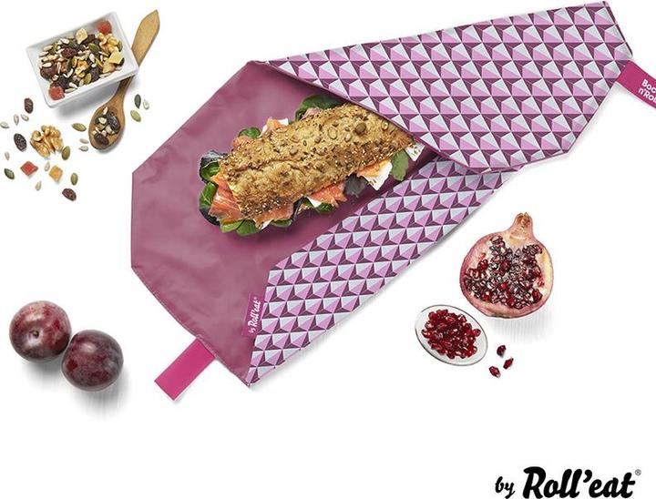 Produktbild Roll'Eat Boc'n'Roll Lunch Wrap Tiles Pink