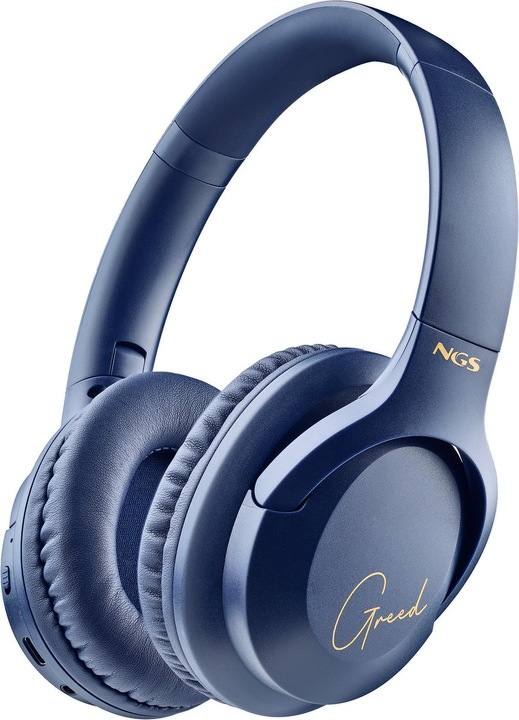 NGS Artica greed blue (40 h, Cable, Wireless)