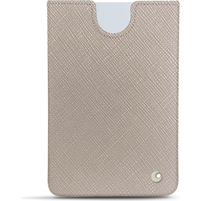 Noreve Lederschutzhülle (Microsoft Surface Duo), Smartphone Hülle, Braun