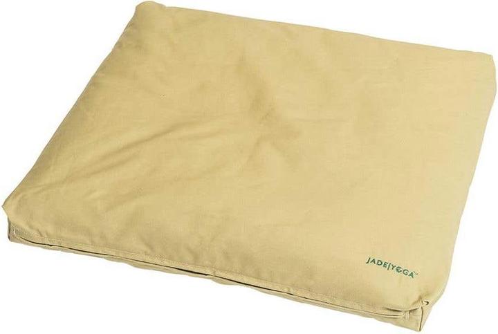 JadeYoga Coussin de méditation en coton organique Zabuton