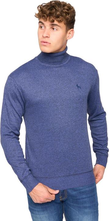 Actual product image Bewley & Ritch Mens Cliveden Knitted Turtle Neck Pullover (L)