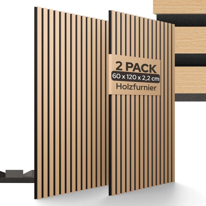 Arebos Set of 2 wood look (2 pcs.)