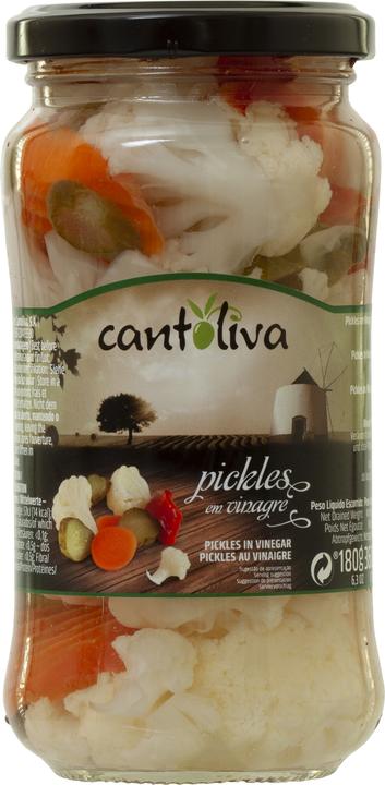 Produktbild Cantoliva Glas Pickels gemischt 360 g (670 g)