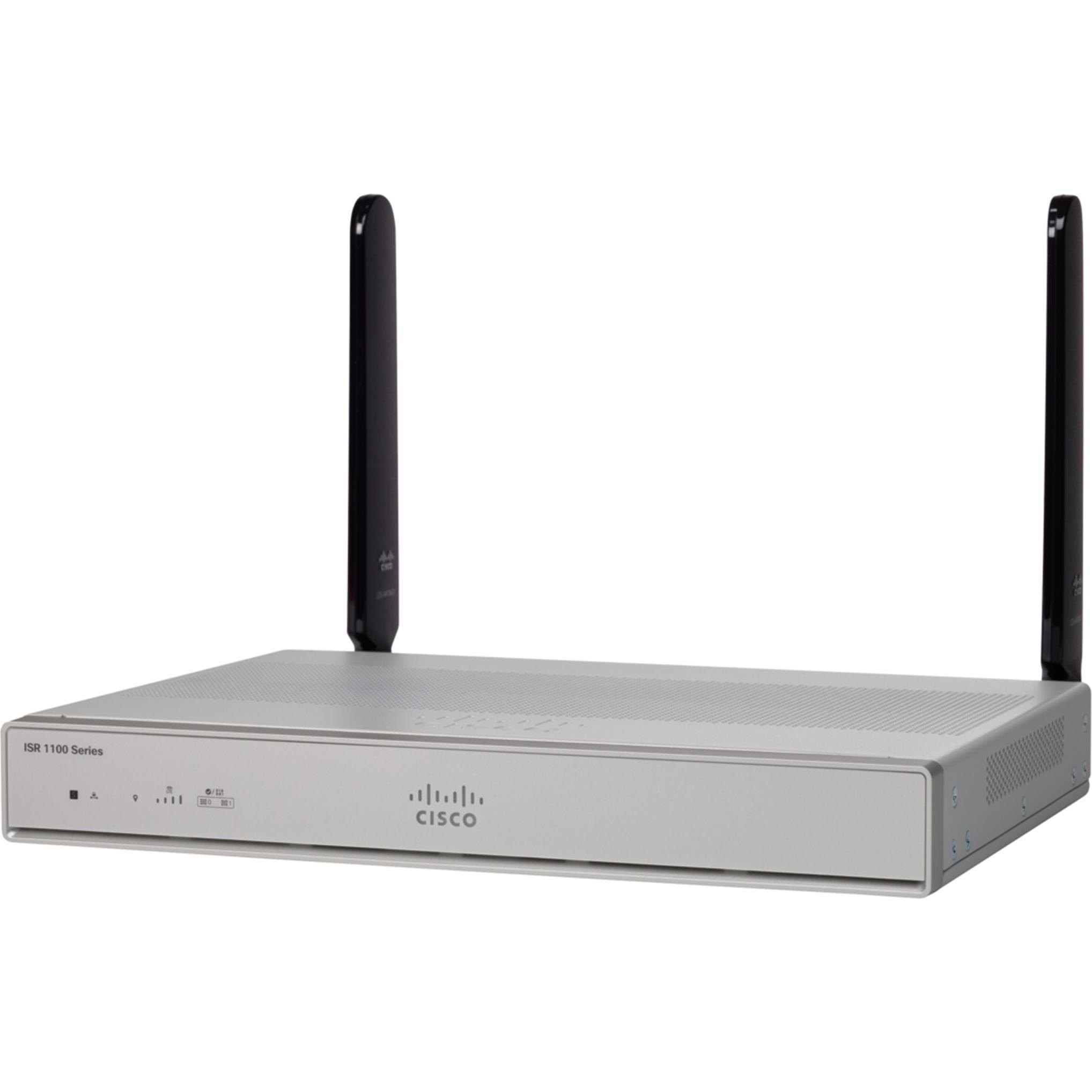 Cisco ISR 1100 8 Ports Dual GE WAN, Router, Silber