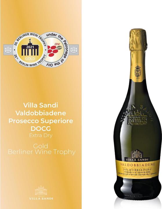 Produktbild Villa Sandi Valdobbiadene Superiore DOCG Extra Dry 1.5 l (1 x 150 cl)