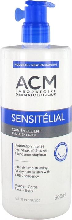 Produktbild ACM Laboratoire Sensitelial Emollient Care 500ml (Körpercreme, 500 ml)