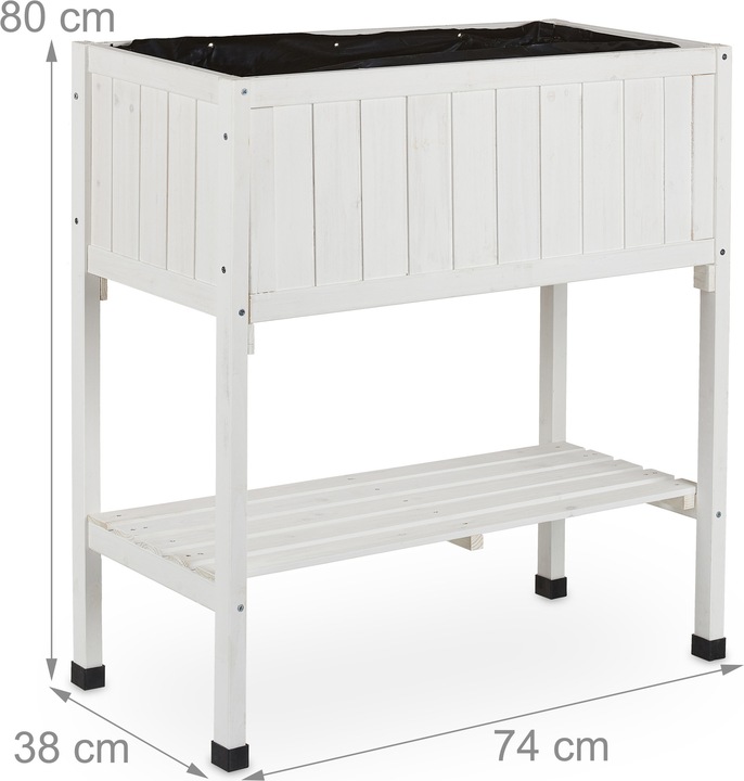 Actual product image Relaxdays Hochbeet