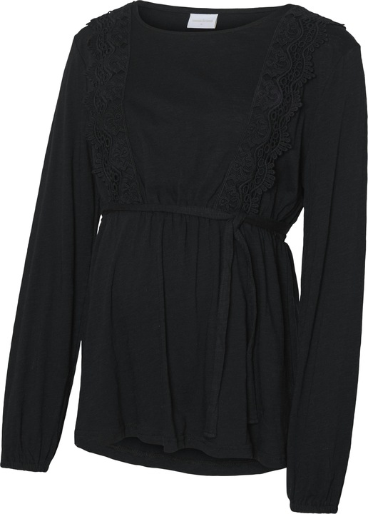 Produktbild Mamalicious Normal geschnitten Rundhals Top Bluse (XL)