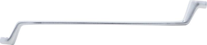 Produktbild BGS Doppel-Ringschlüssel mit E-Profil-Ringköpfen | gekröpft | SW E14 x E18