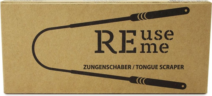 Image du produit ReUseMe Zungenschaber aus Edelstahl (Racleur de langue, 3 x)