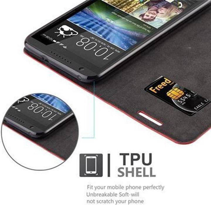 Produktbild Cadorabo Book Invisible Magnet Cover (HTC Desire 820)