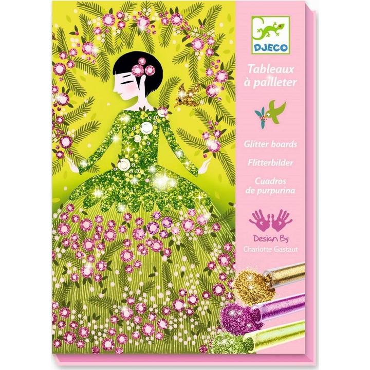 Produktbild Djeco Flitterbilder Glitzerkleid