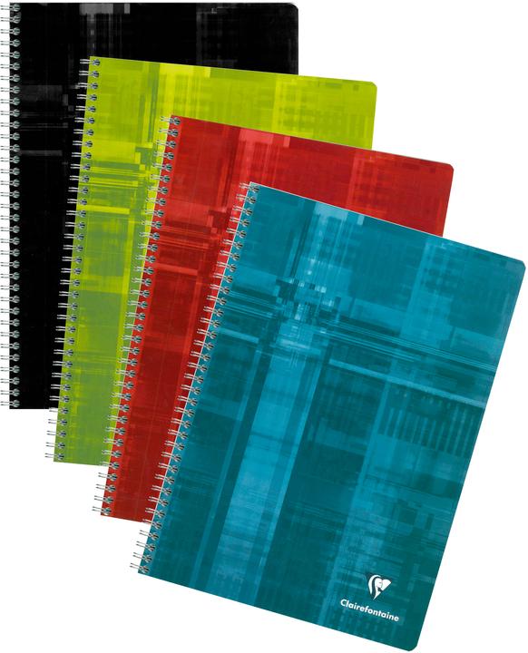 Produktbild Clairefontaine Spiralheft (A4, Kariert, Harter Einband)