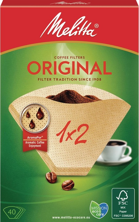 Immagine prodotto Melitta Originale 1x2 / 40 pezzi