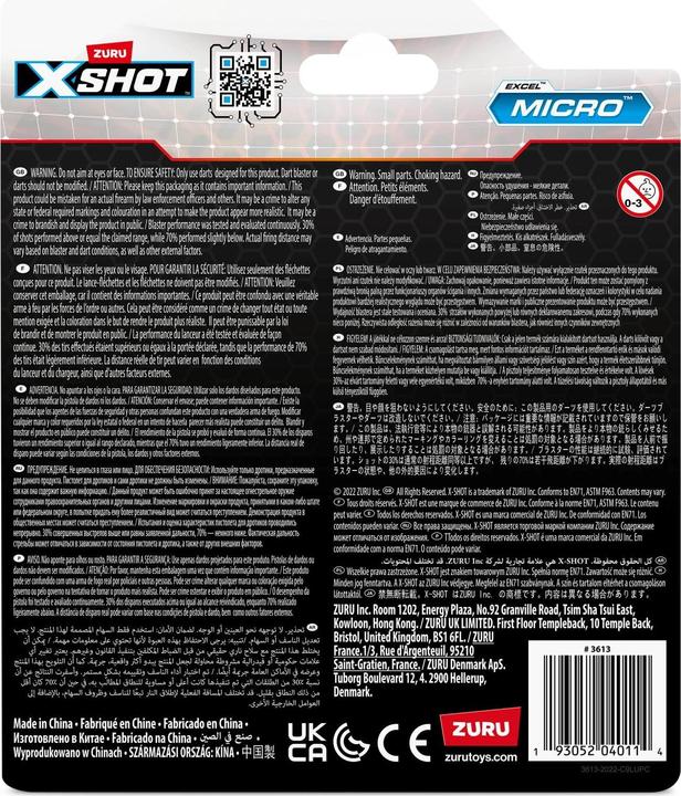 Produktbild Xshot X-SHOT-EXCEL-MICRO,S3,COLOR CARD
