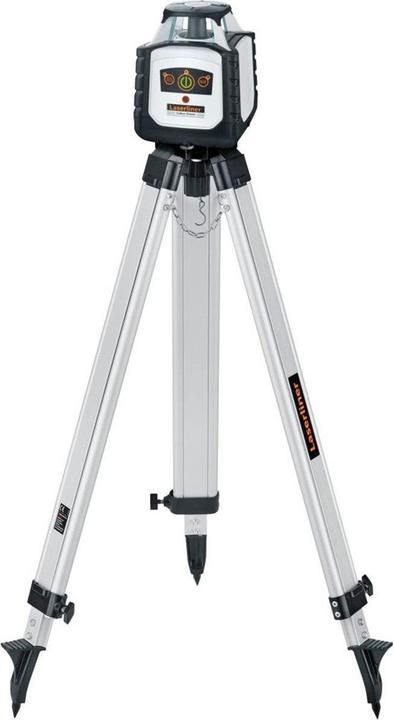 Laser receiver, Lightweight tripod 150 cm, Telescopic levelling staff 4 m