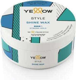 Produktbild Alfaparf Yellow Style Shine Wax Strong Hold von Group 100ml (Haarwachs, 100 ml)