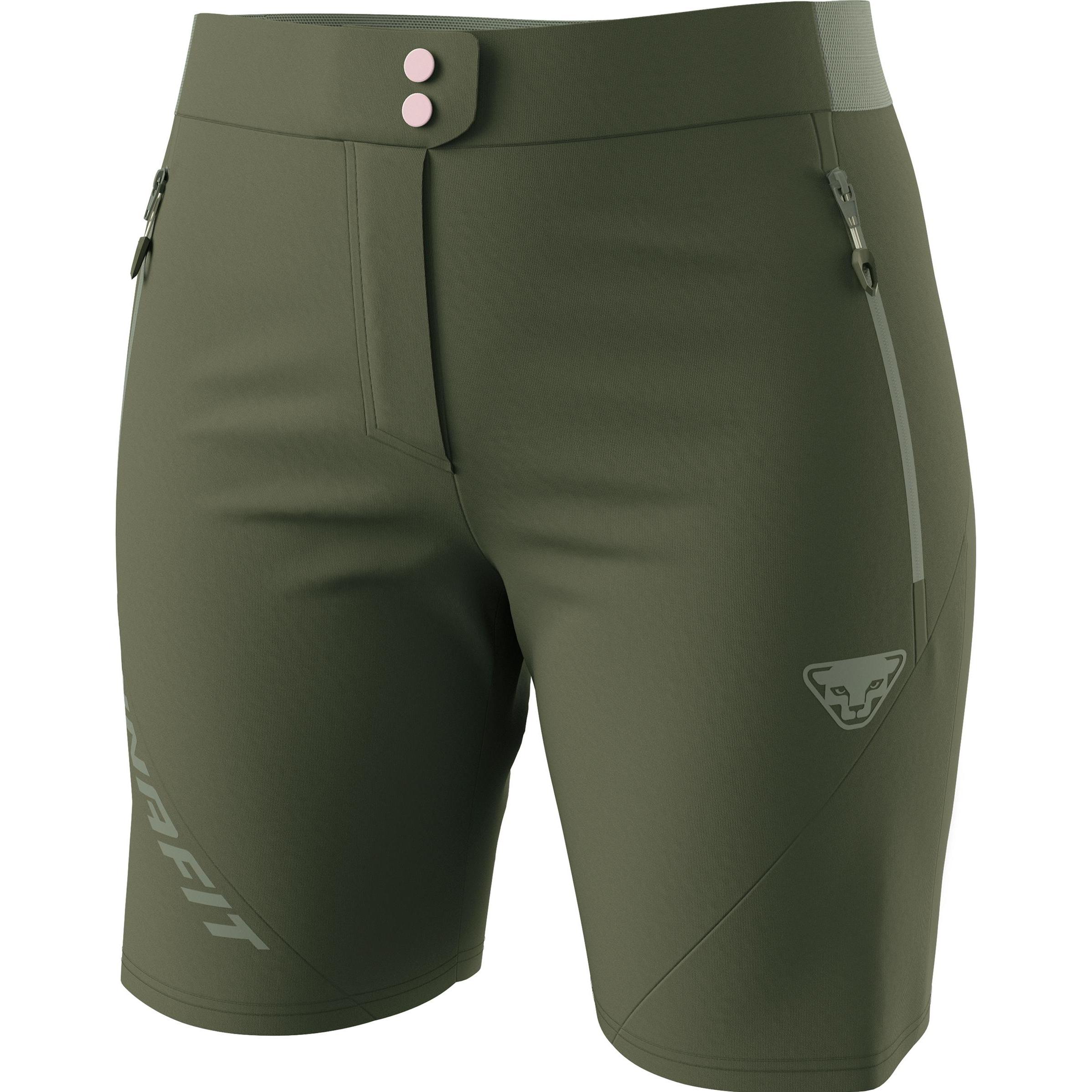 Salewa, Damen, Outdoorhose, Transalper 2 Light Dynastretch Shorts Women (L), Grün, L