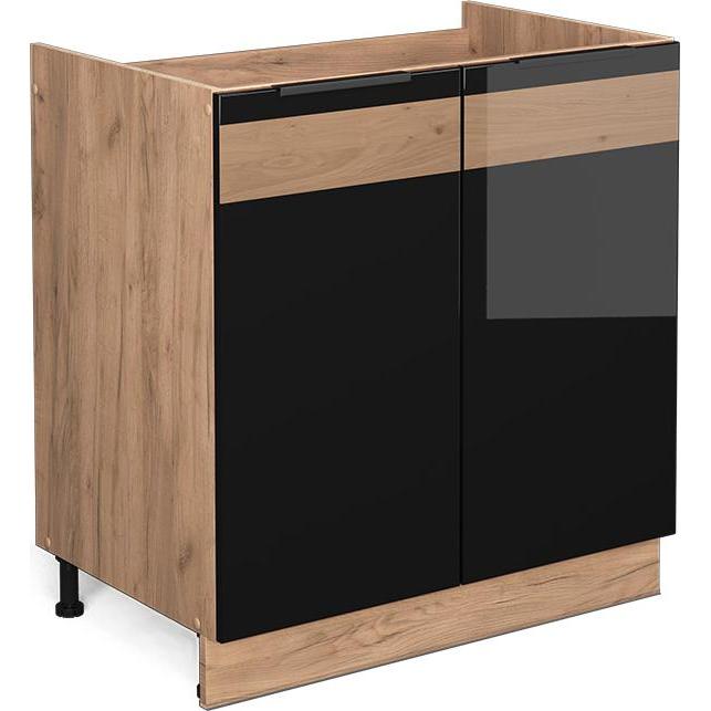 Vicco, Regal, Spülenunterschrank Fame-Line (80 x 51.5 x 81.5 cm)