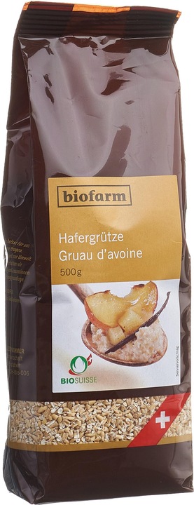 Produktbild Biofarm Hafergrütze Knospe (511 g)