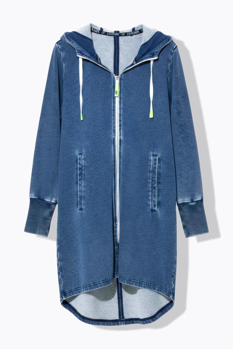 Image du produit Laurasøn Veste en molleton aspect denim (54)