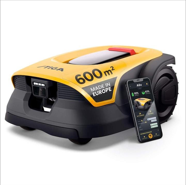 Stiga Autonomer Mähroboter A6V inkl. Akku (600 m²)