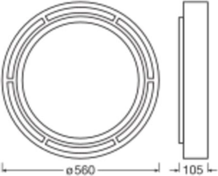 Actual product image Ledvance SF CIRCULAR 500 FRAM