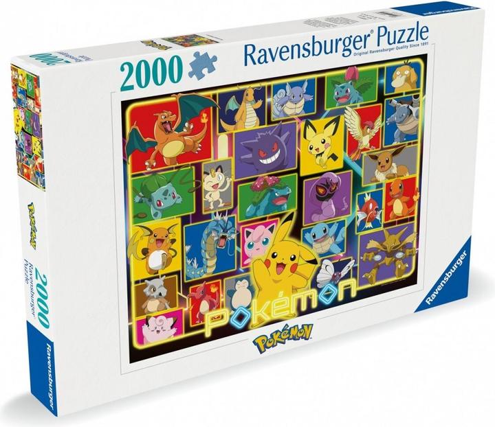 Produktbild Ravensburger Leuchtende Pokémon (2000 Teile)