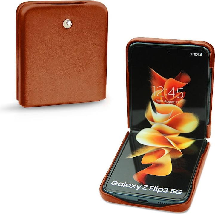 Actual product image Noreve Leather Cover (Samsung Galaxy Z Flip3)