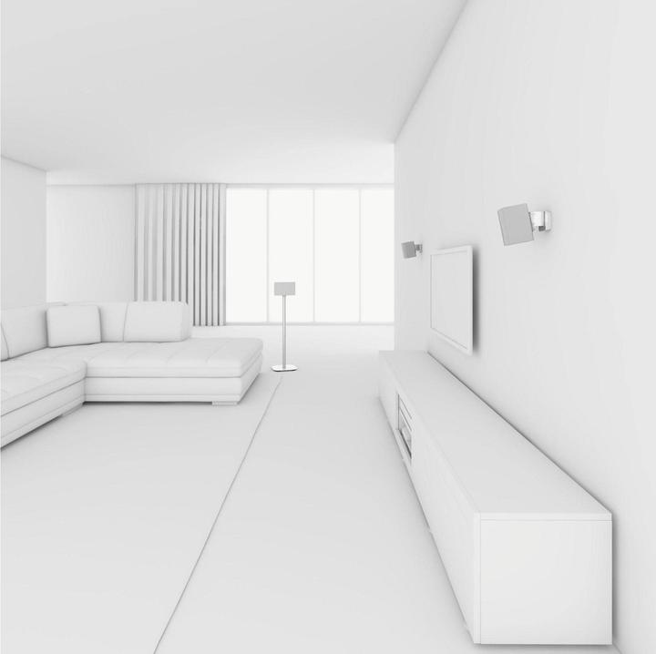 Produktbild Vogels Sound 3200 (1 Stk., Wandmontage, Schwenkbar)