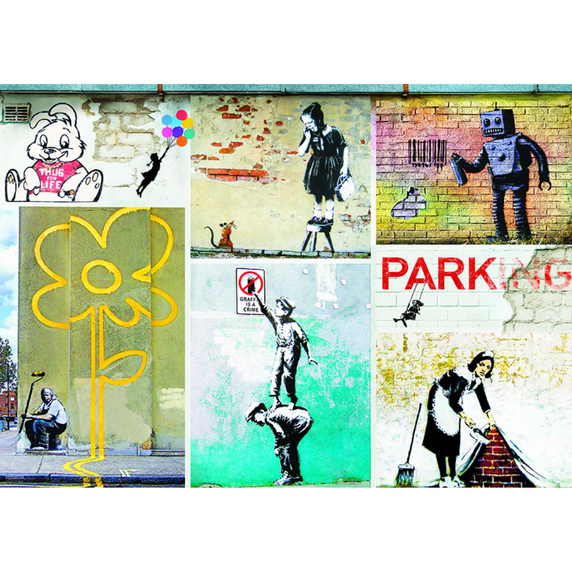 Thumbnail - Eurographics Banksy Kunst (1000 Teile)