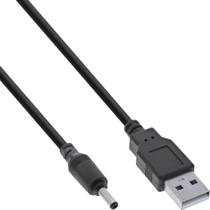 InLine USB gelijkstroom adapterkabel (2 m)