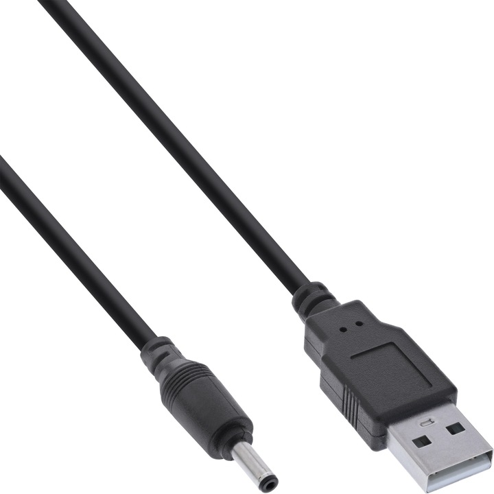 Produktbild InLine USB-A – Hohlstecker (1 m)